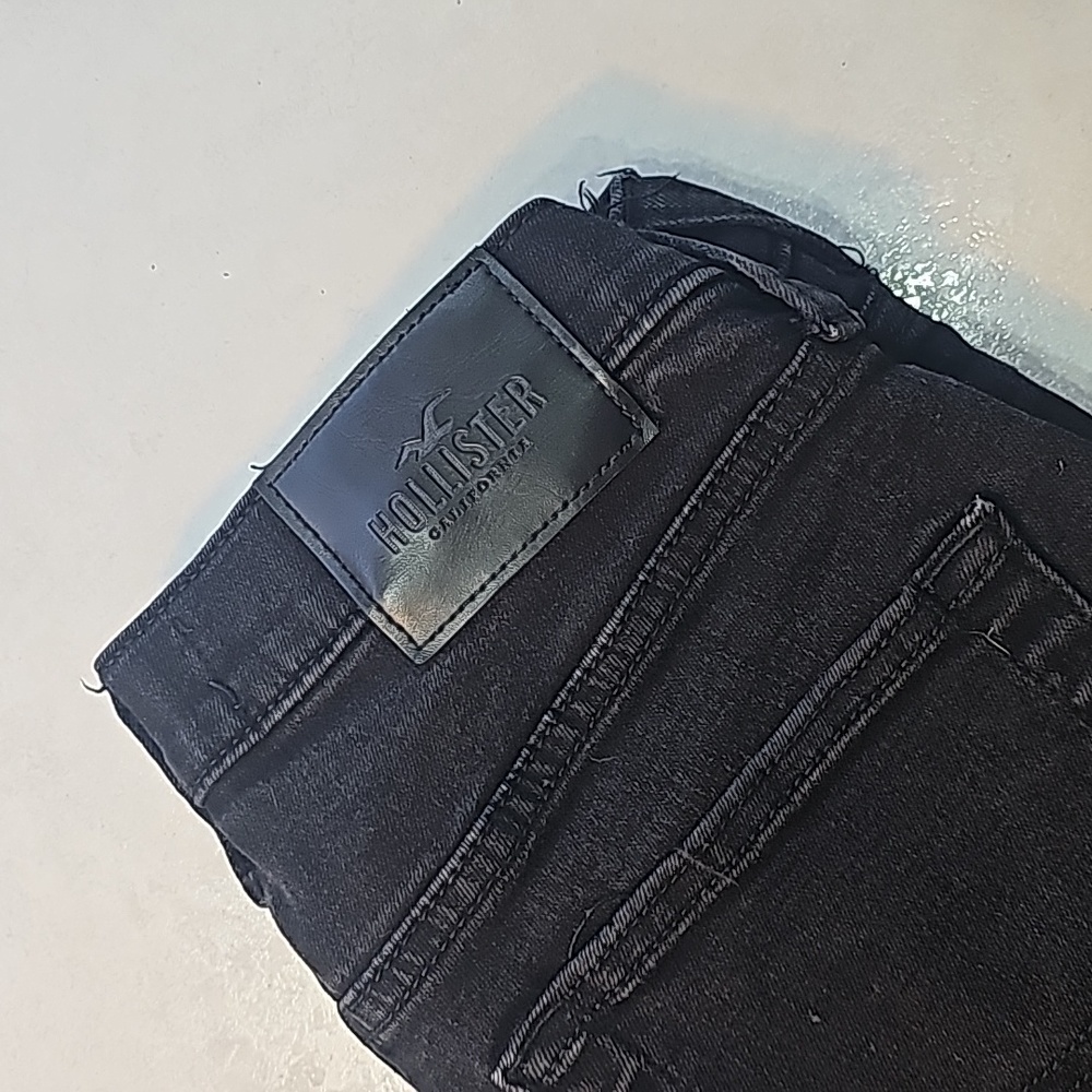 Hollister Black Jeans 28x30